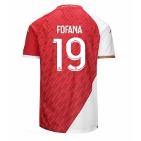 Camisa de time de futebol AS Monaco Youssouf Fofana #19 Replicas 1º Equipamento 2023-24 Manga Curta